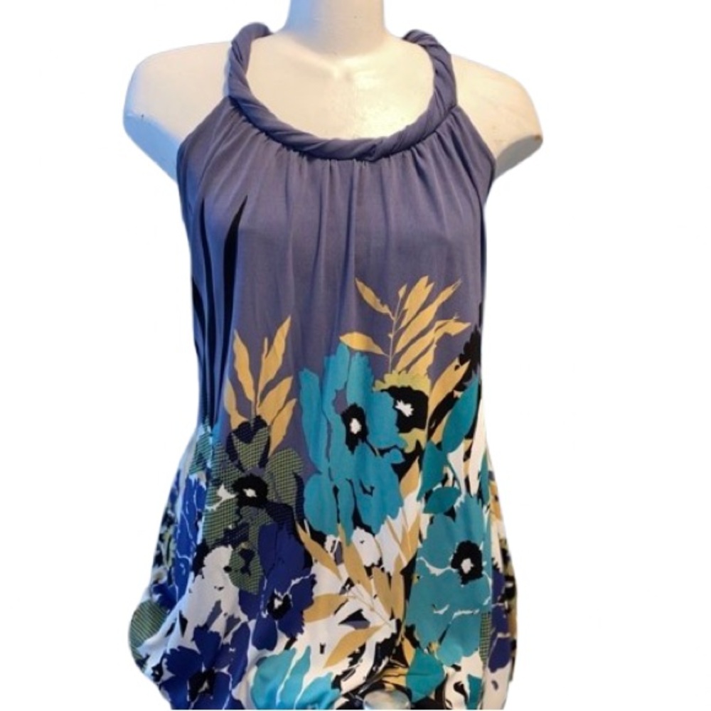 💙 Suzy Shier Floral Maxi Dress. Size M - Picture 2 of 9
